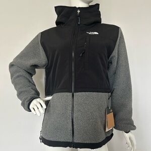 THE NORTH FACE WOMEN RETRO DENALI HOODIE FULL ZIP JACKET MEDUM GREY M,L,XL,XXL
